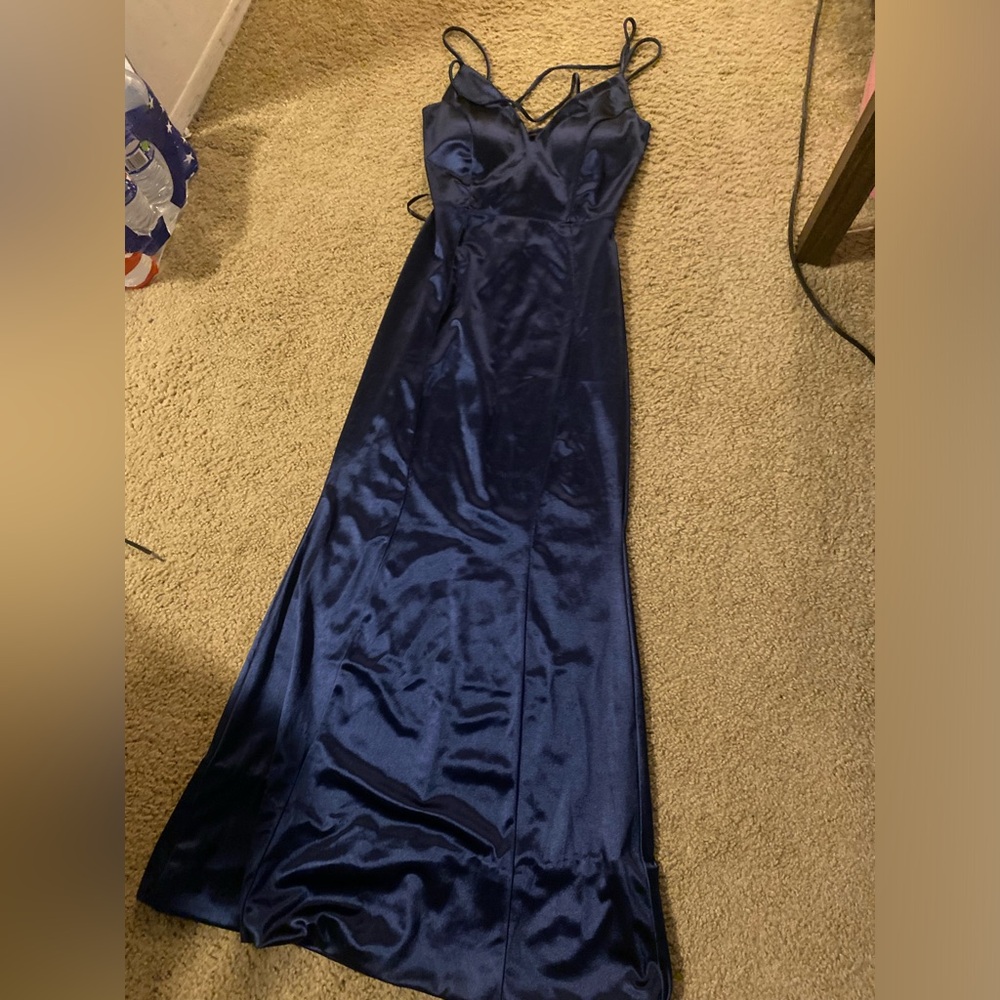Navy formal dress